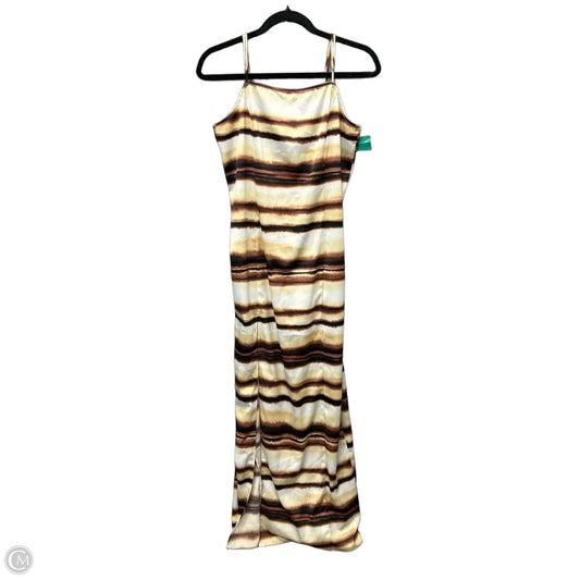 Dress Casual Maxi By Bar Iii In Brown, Size: M