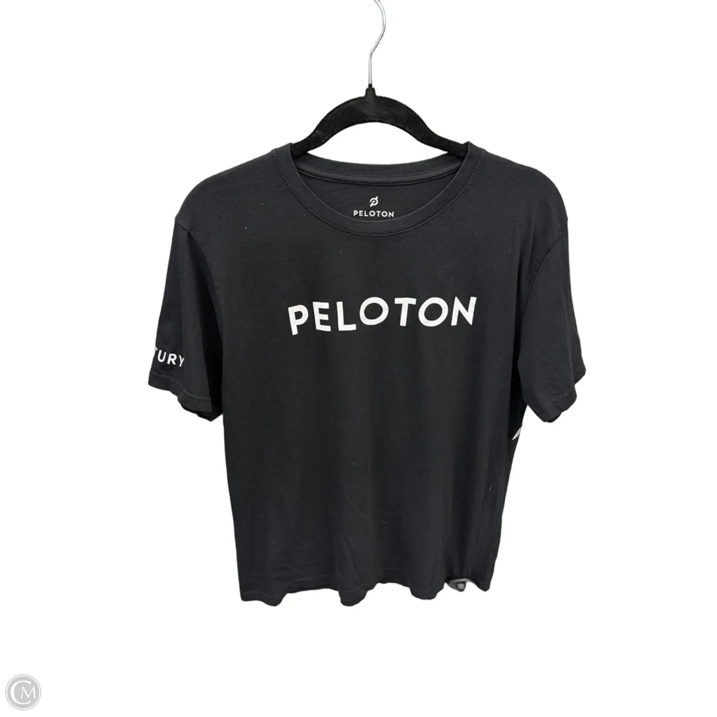 Top Short Sleeve By Peloton In Black, Size: M