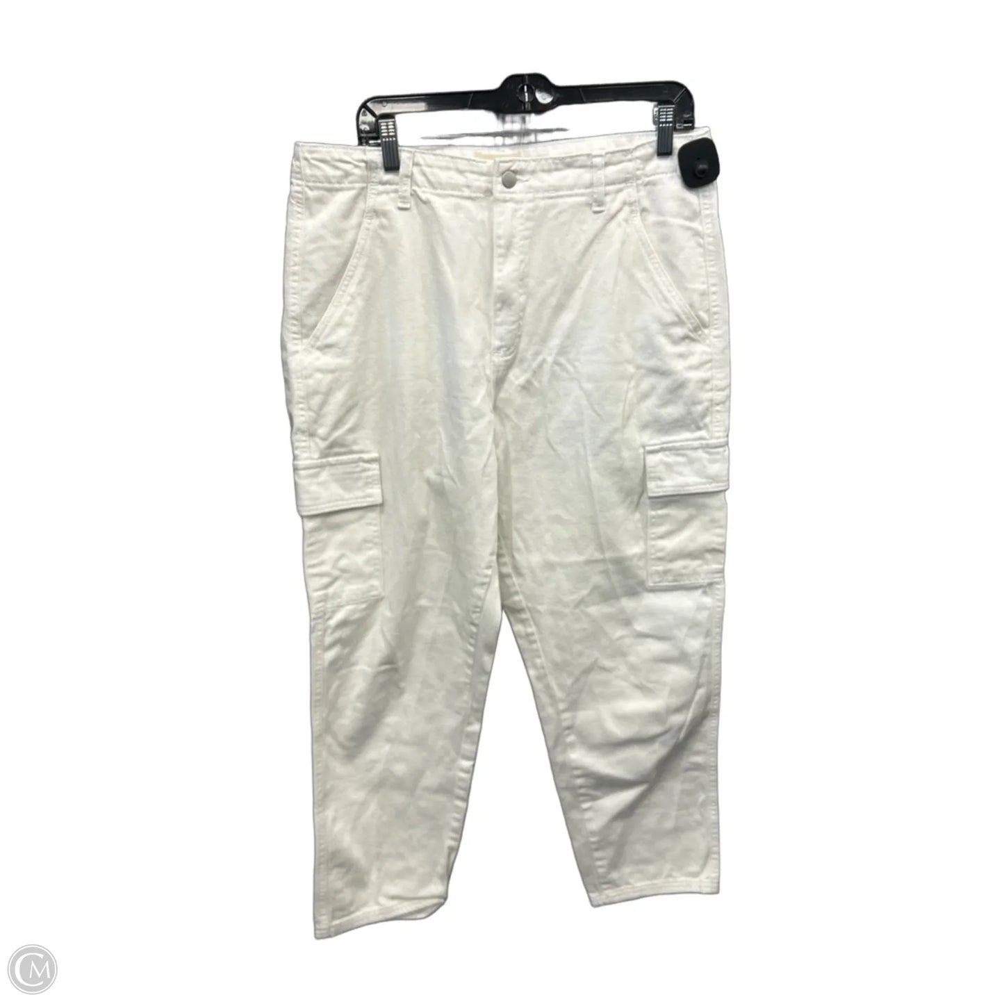 Jeans Boyfriend By Universal Thread In White Denim, Size: 12