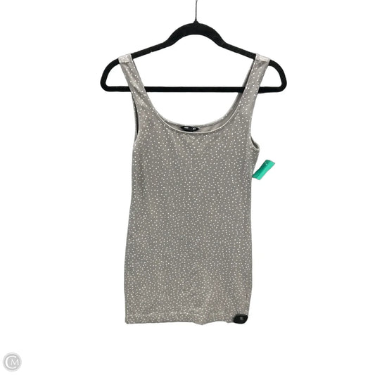 Dress Casual Short By H&m In Grey & White, Size: S