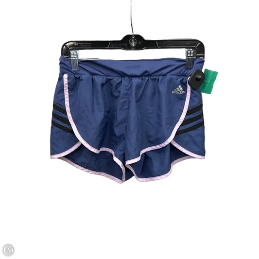Athletic Shorts By Adidas In Blue, Size: S