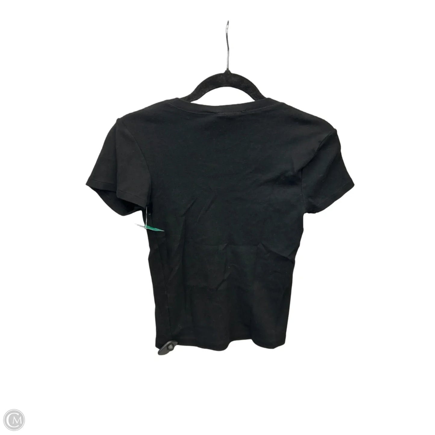 Top Short Sleeve By Ralph Lauren Blue Label In Black, Size: M