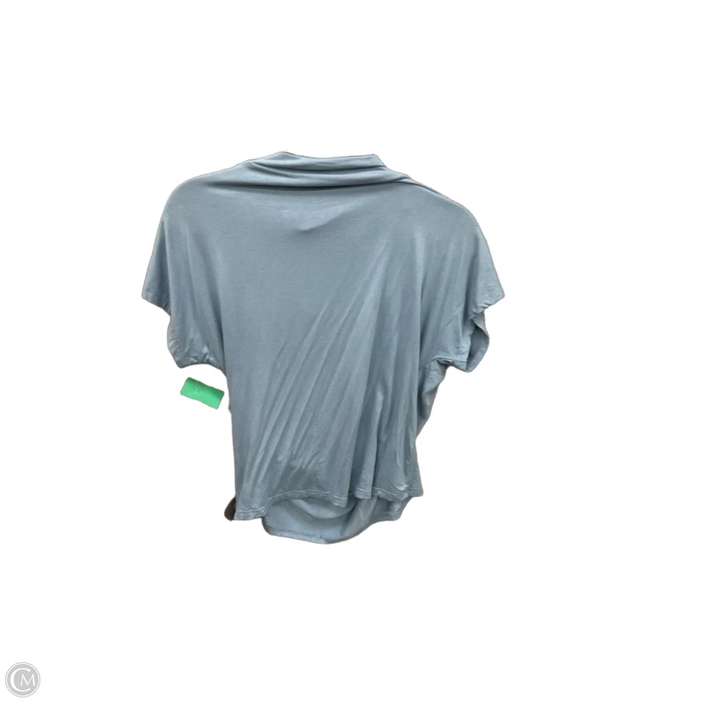 Top Short Sleeve By H&m In Blue, Size: L