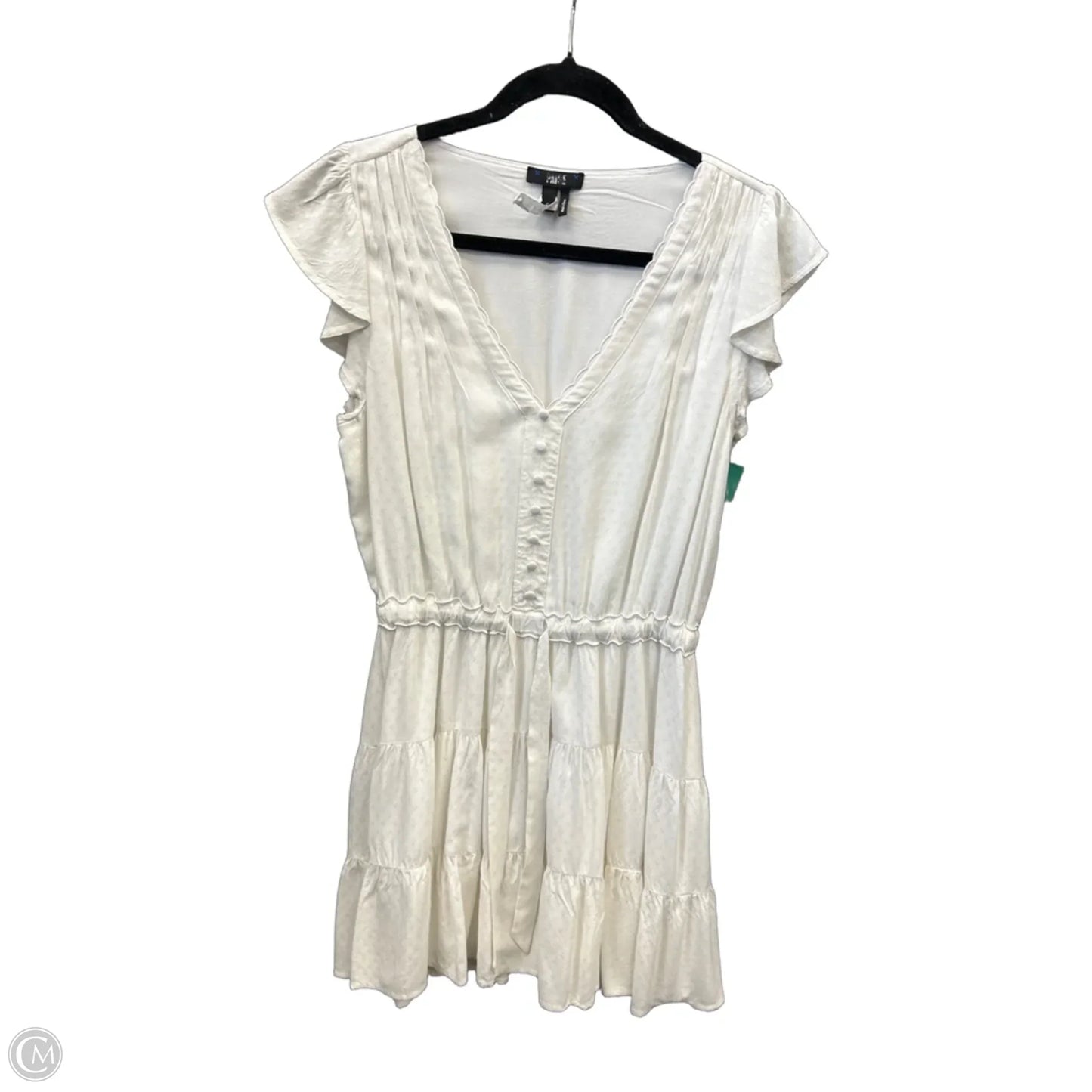 Dress Casual Midi By Paige In White, Size: S