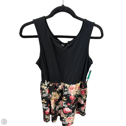 Romper By Emery Rose In Floral Print, Size: Xl