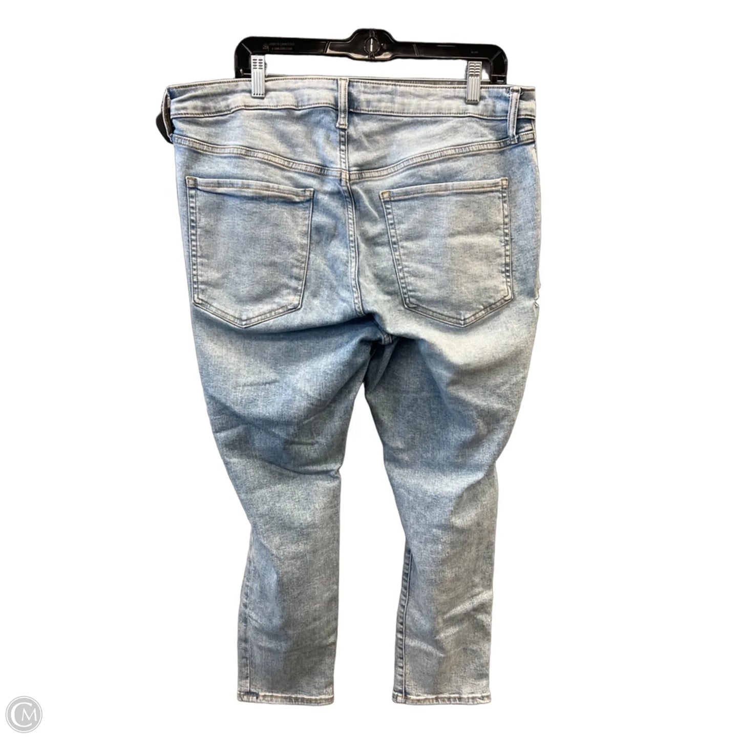 Jeans Straight By Old Navy In Blue Denim, Size: 18