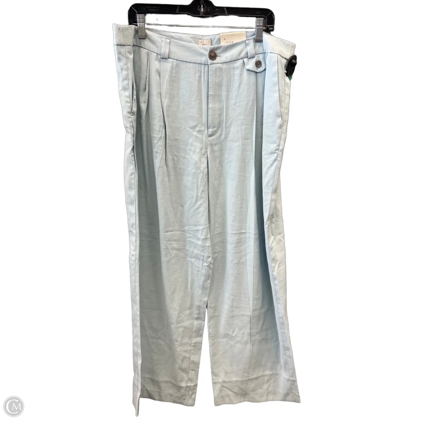 Pants Wide Leg By A New Day In Blue, Size: 14