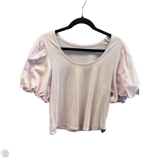 Top Short Sleeve By Old Navy In Pink, Size: Xl