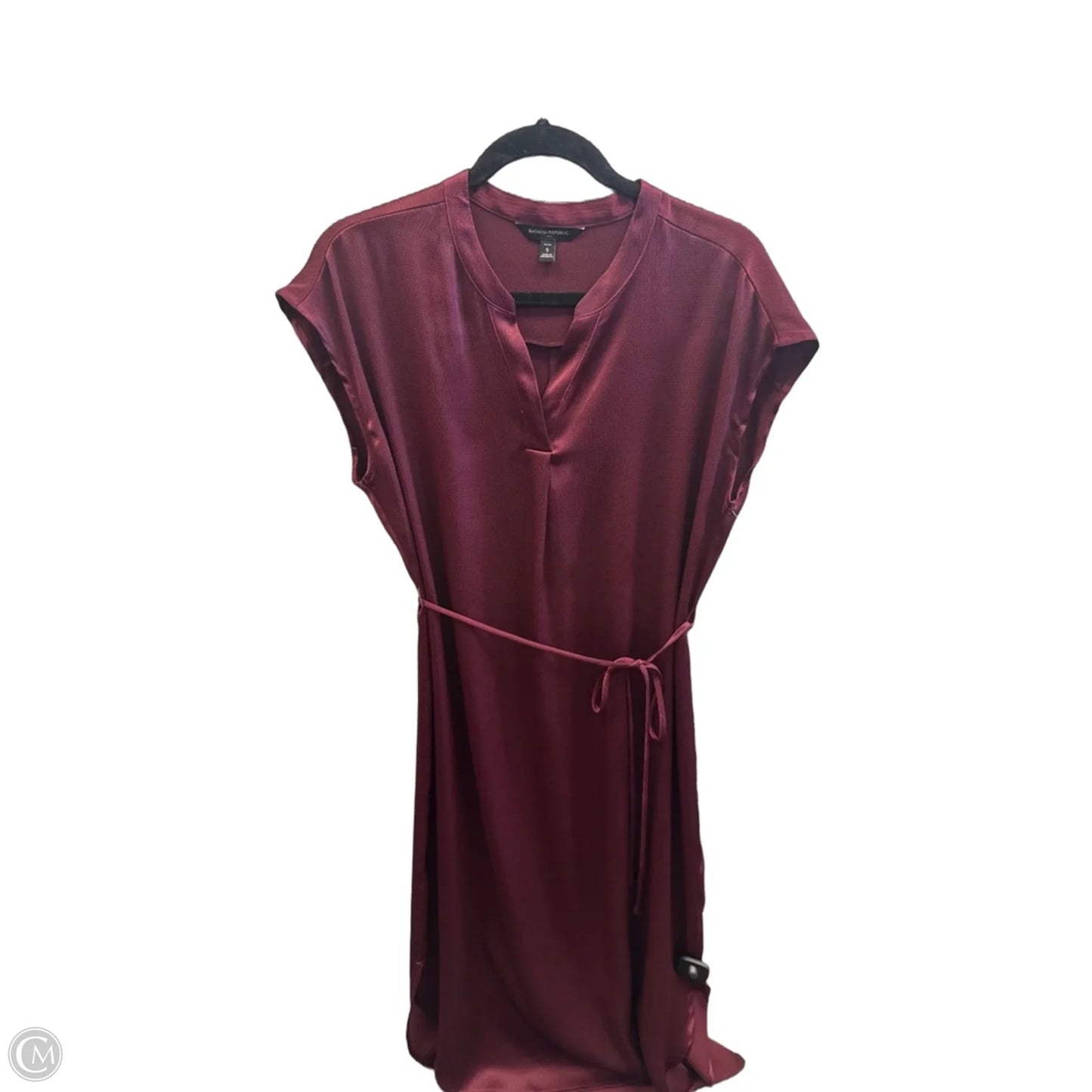 Dress Casual Maxi By Banana Republic In Maroon, Size: Sp
