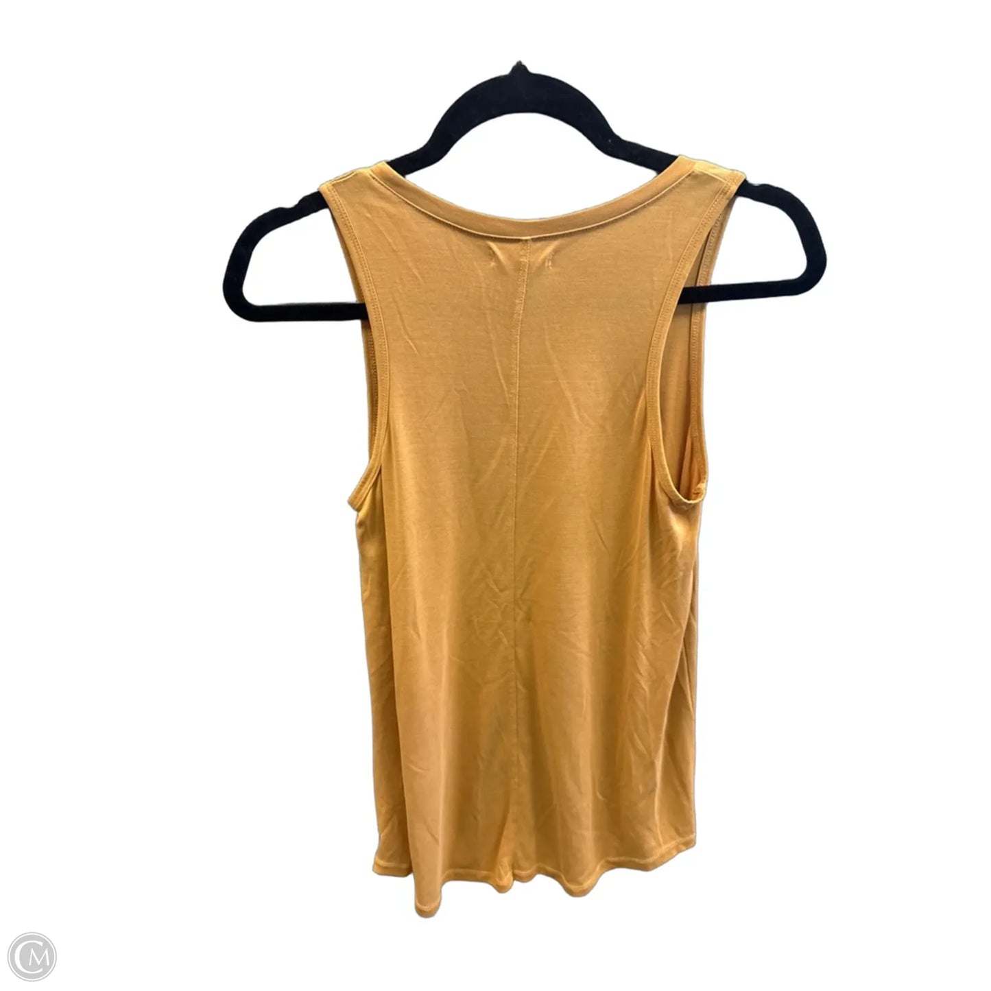 Top Sleeveless By Maurices In Yellow, Size: S