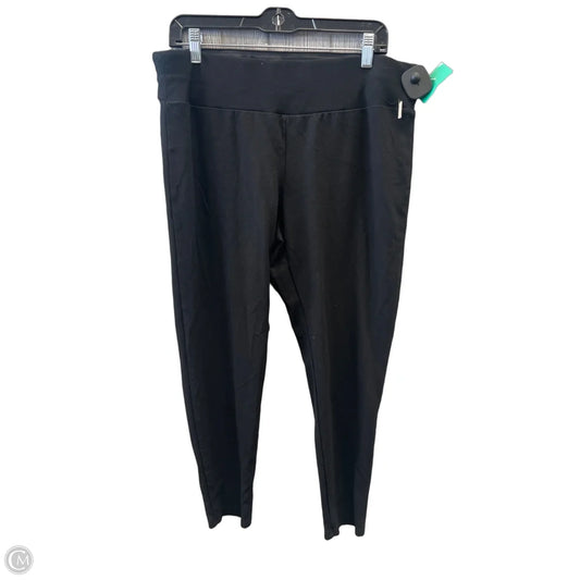 Capris By Tahari In Black, Size: 18