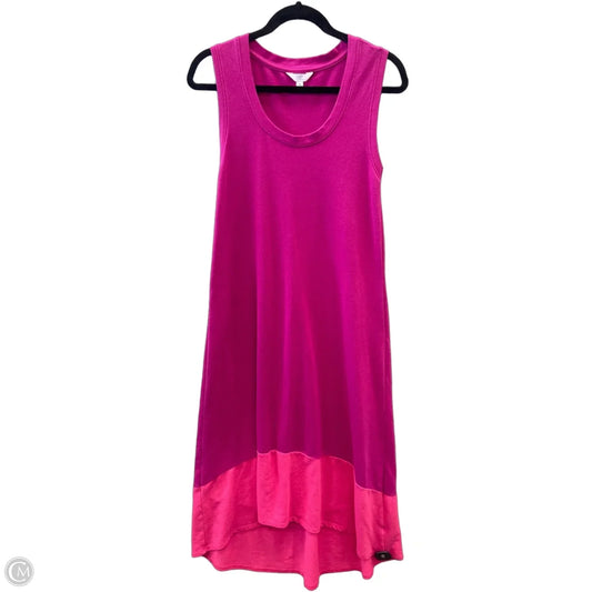 Dress Casual Maxi By Time And Tru In Pink & Purple, Size: M