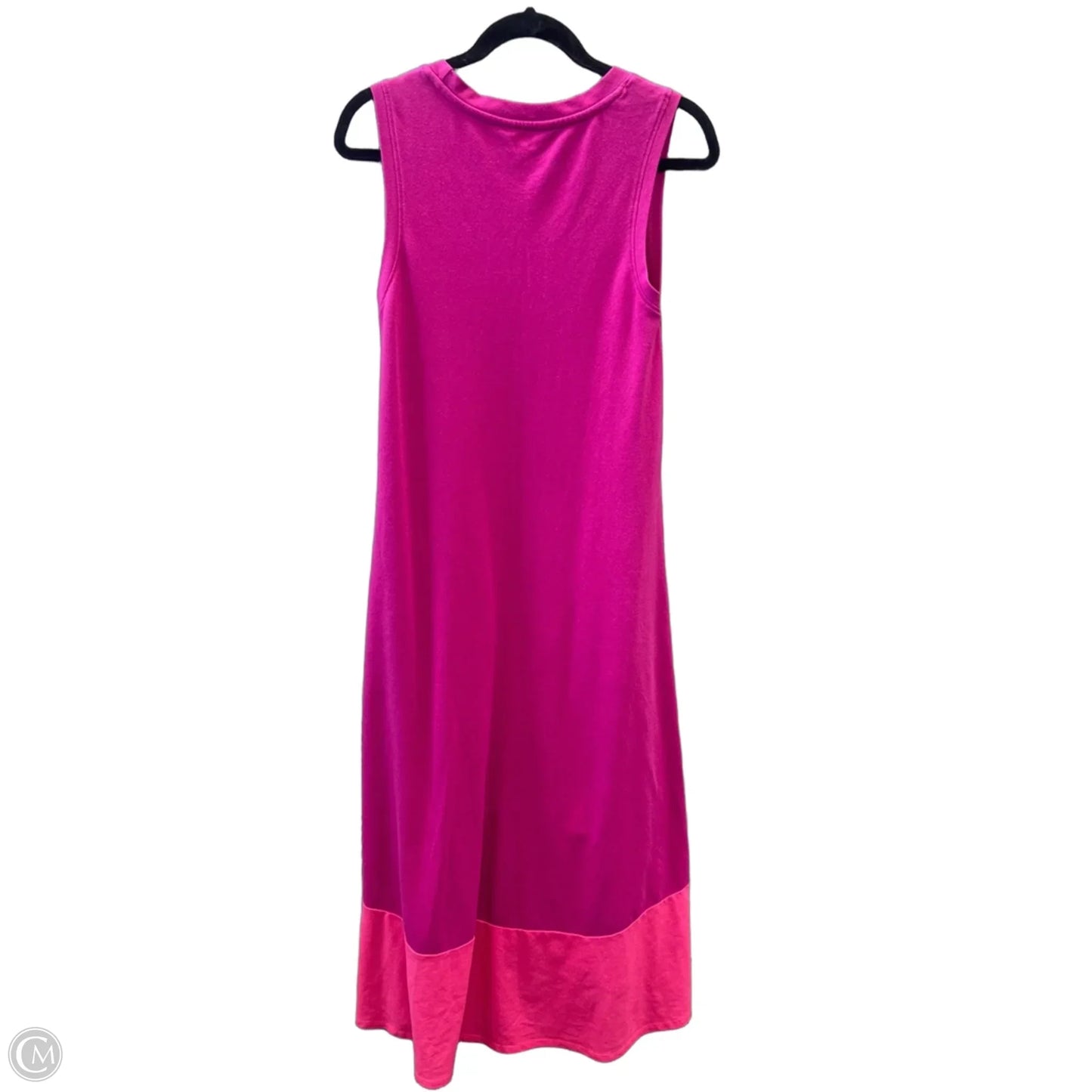 Dress Casual Maxi By Time And Tru In Pink & Purple, Size: M