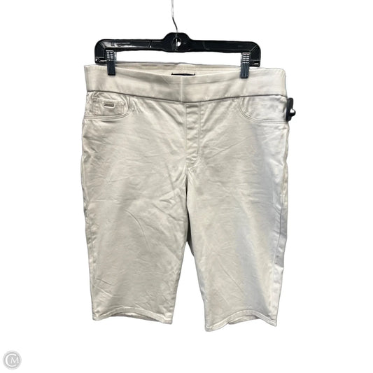 Capris By Nine West Apparel In Grey, Size: 14