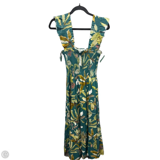 Dress Casual Maxi By Clothes Mentor In Green, Size: M