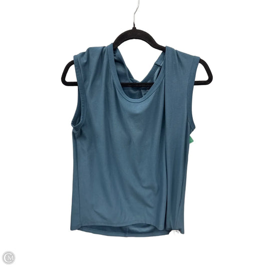 Top Short Sleeve Basic By Banana Republic In Blue, Size: Xs