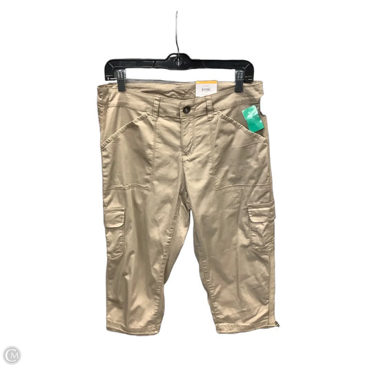 Capris By Time And Tru In Tan, Size: 10