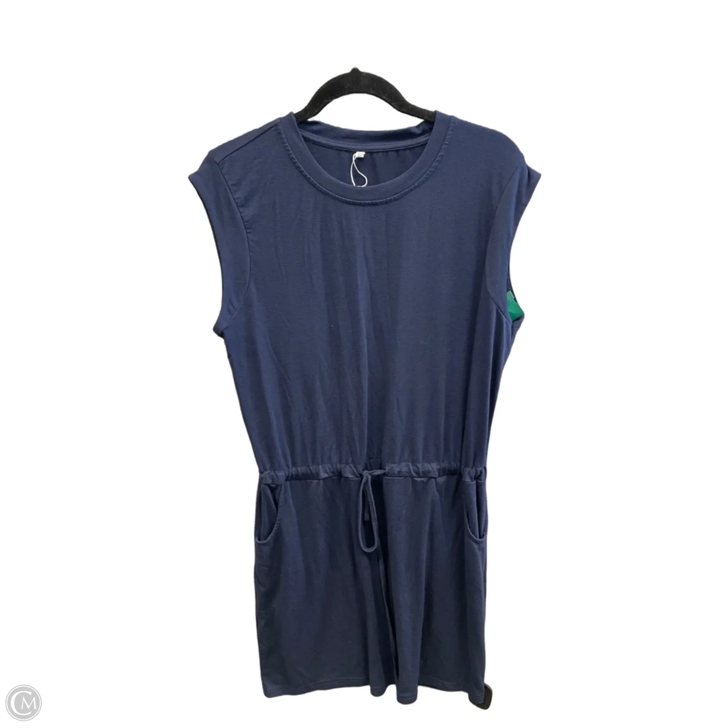 Dress Casual Midi By Clothes Mentor In Navy, Size: L