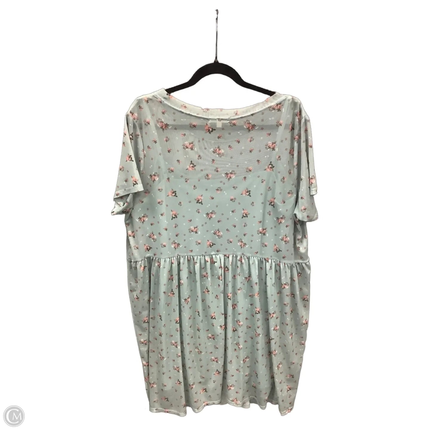 Dress Casual Midi By Ultra Flirt In Green, Size: 2x