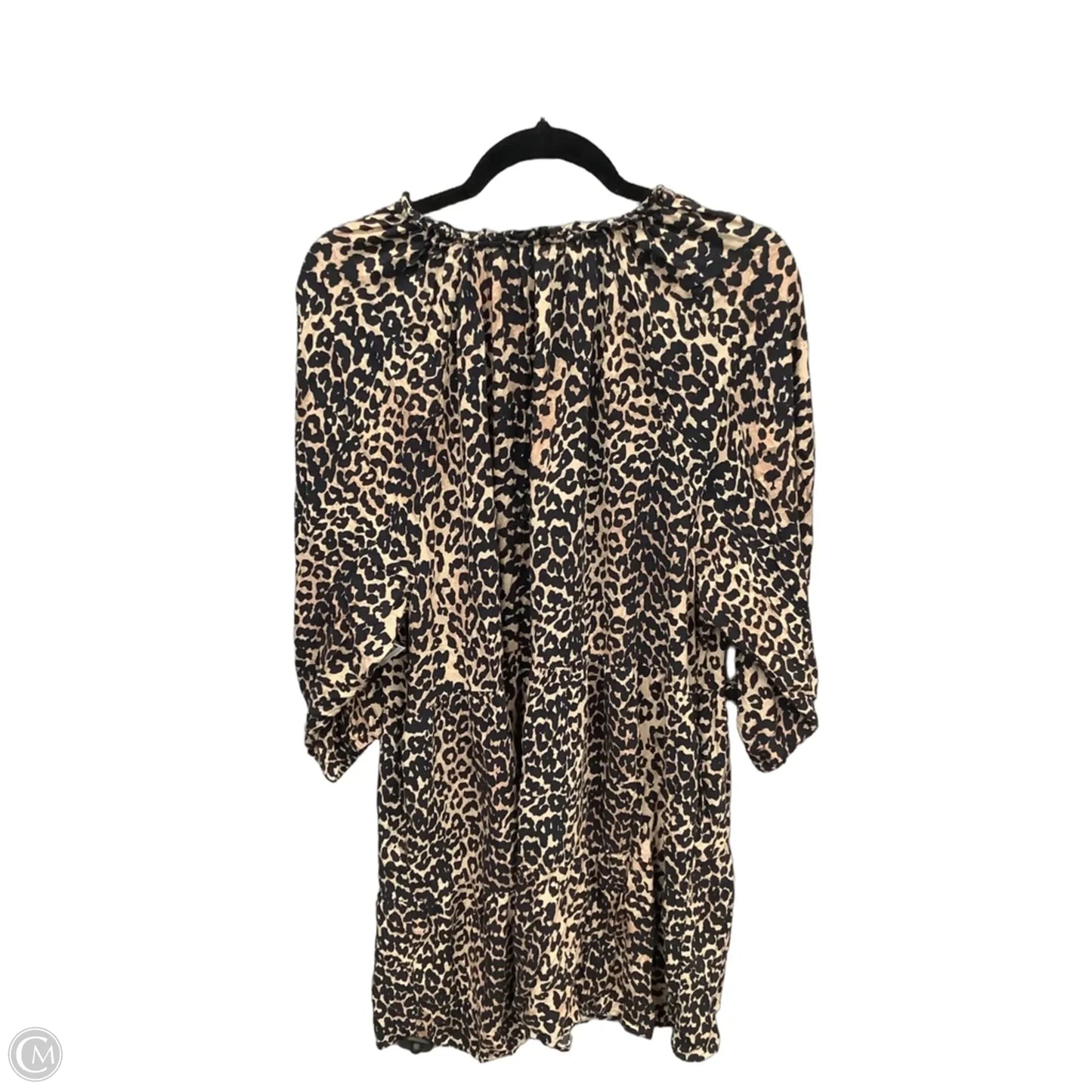 Dress Casual Midi By Clothes Mentor In Animal Print, Size: 2x