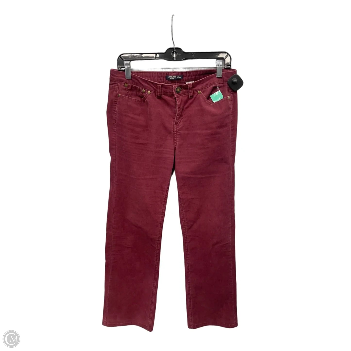 Pants Corduroy By Canyon River Blues In Red, Size: 4p