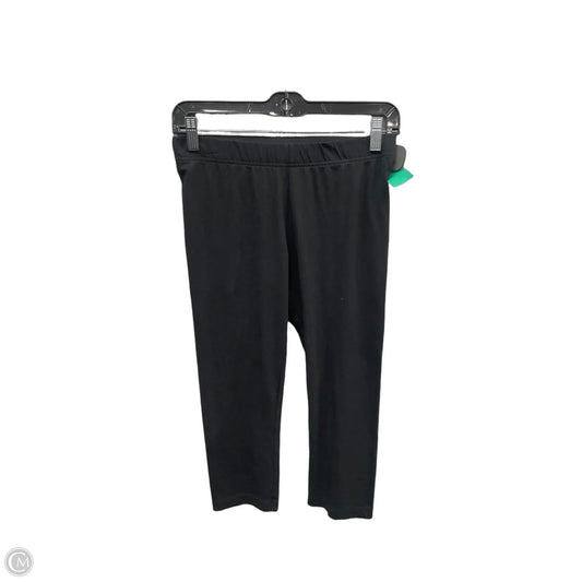 Athletic Capris By Clothes Mentor In Black, Size: M