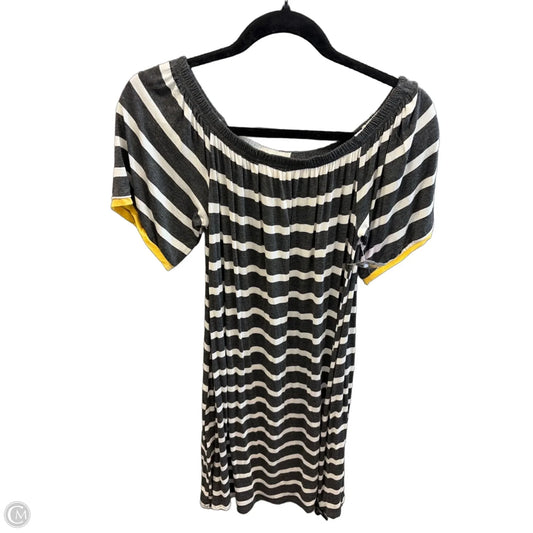 Dress Casual Midi By Clothes Mentor In Striped Pattern, Size: M