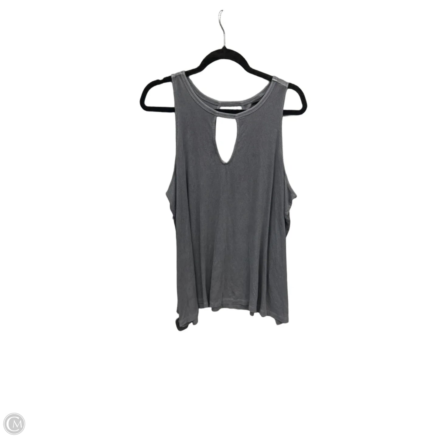 Top Sleeveless By Torrid In Grey, Size: 1x