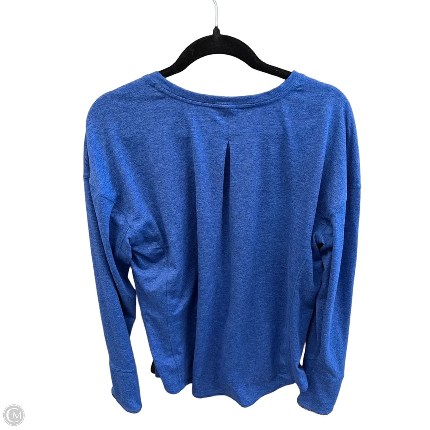 Athletic Top Long Sleeve Crewneck By Avia In Blue, Size: Xxl