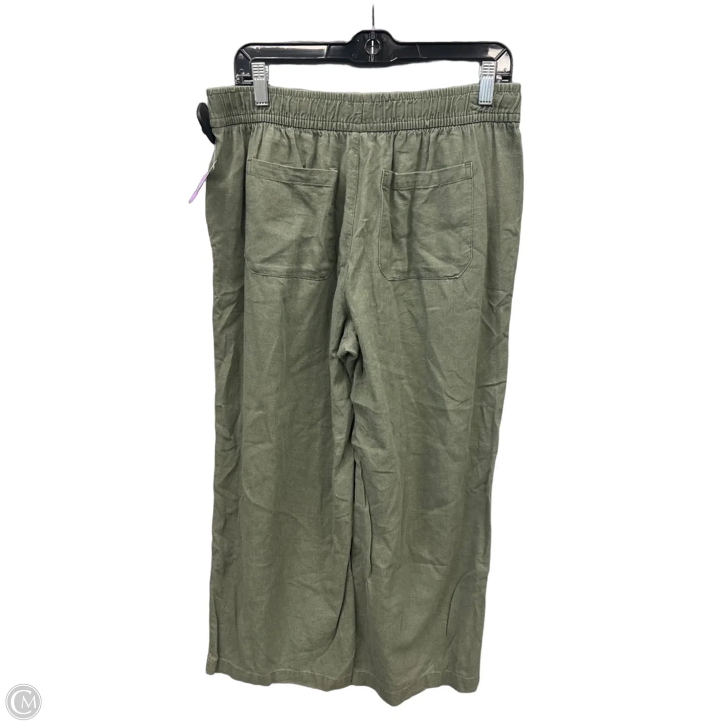 Pants Wide Leg By Old Navy In Green, Size: 8