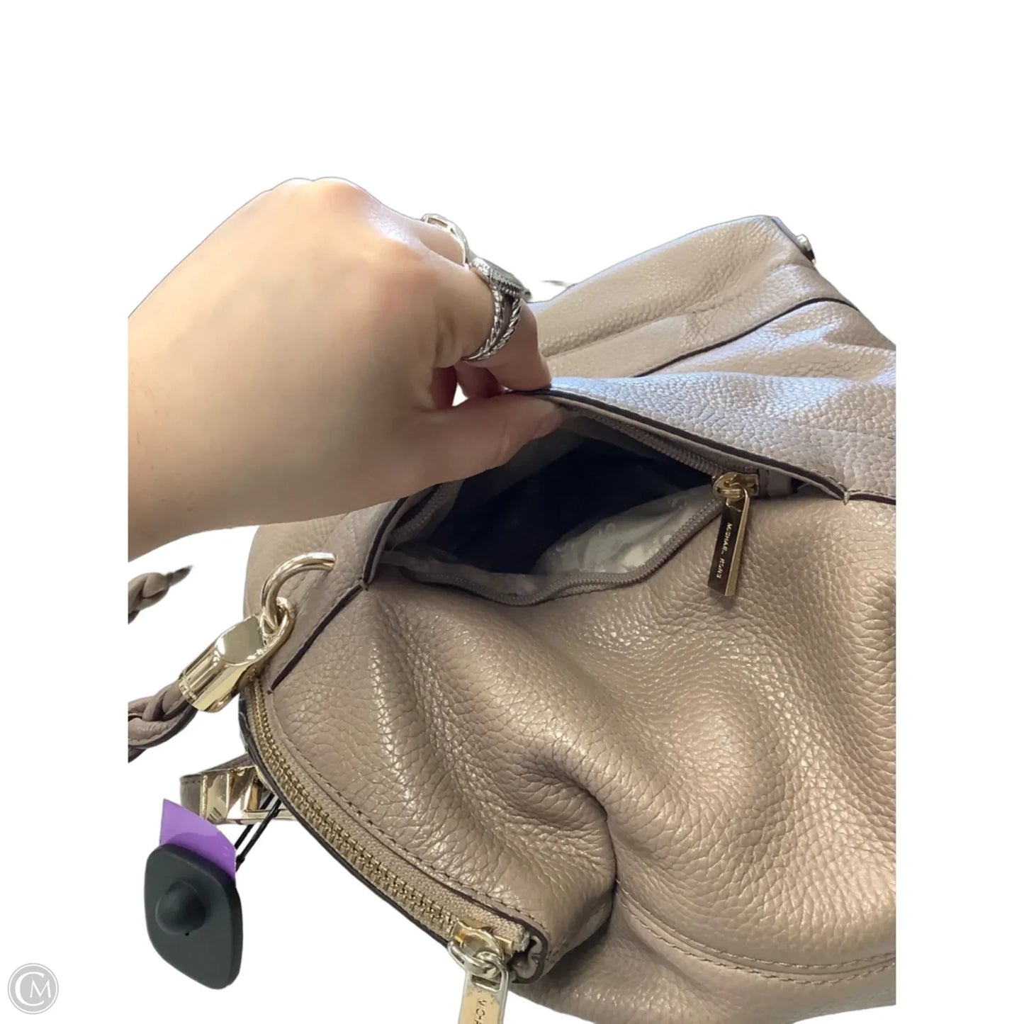 Crossbody Designer By Michael Kors, Size: Medium