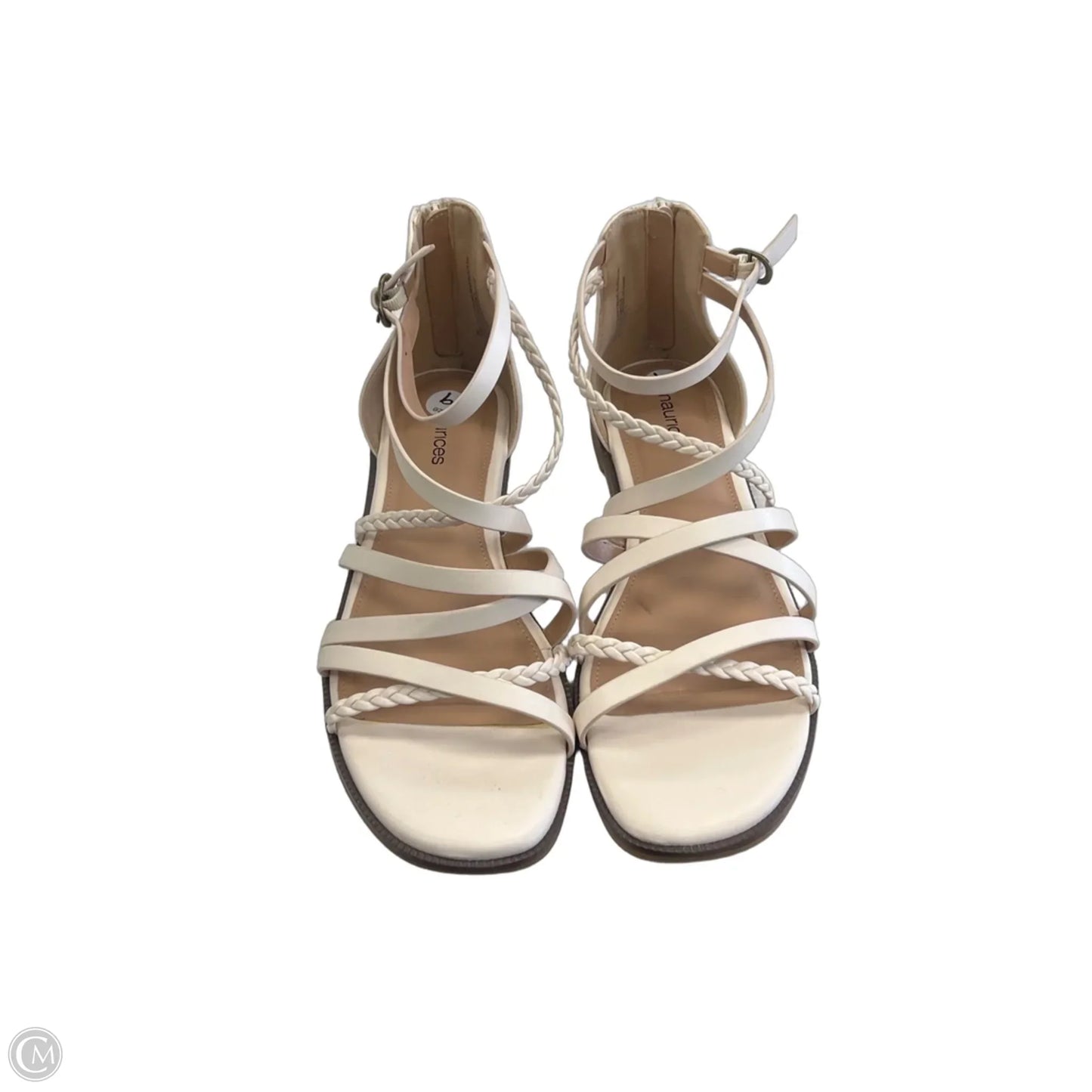 Sandals Flats By Maurices In Cream, Size: 9