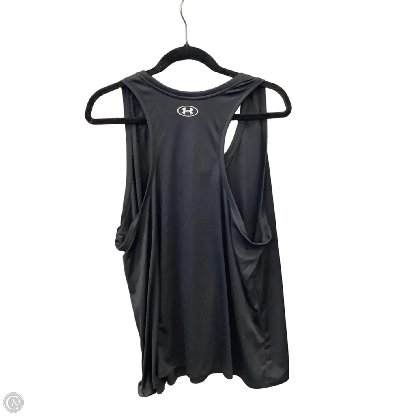 Athletic Tank Top By Under Armour In Black, Size: 2x
