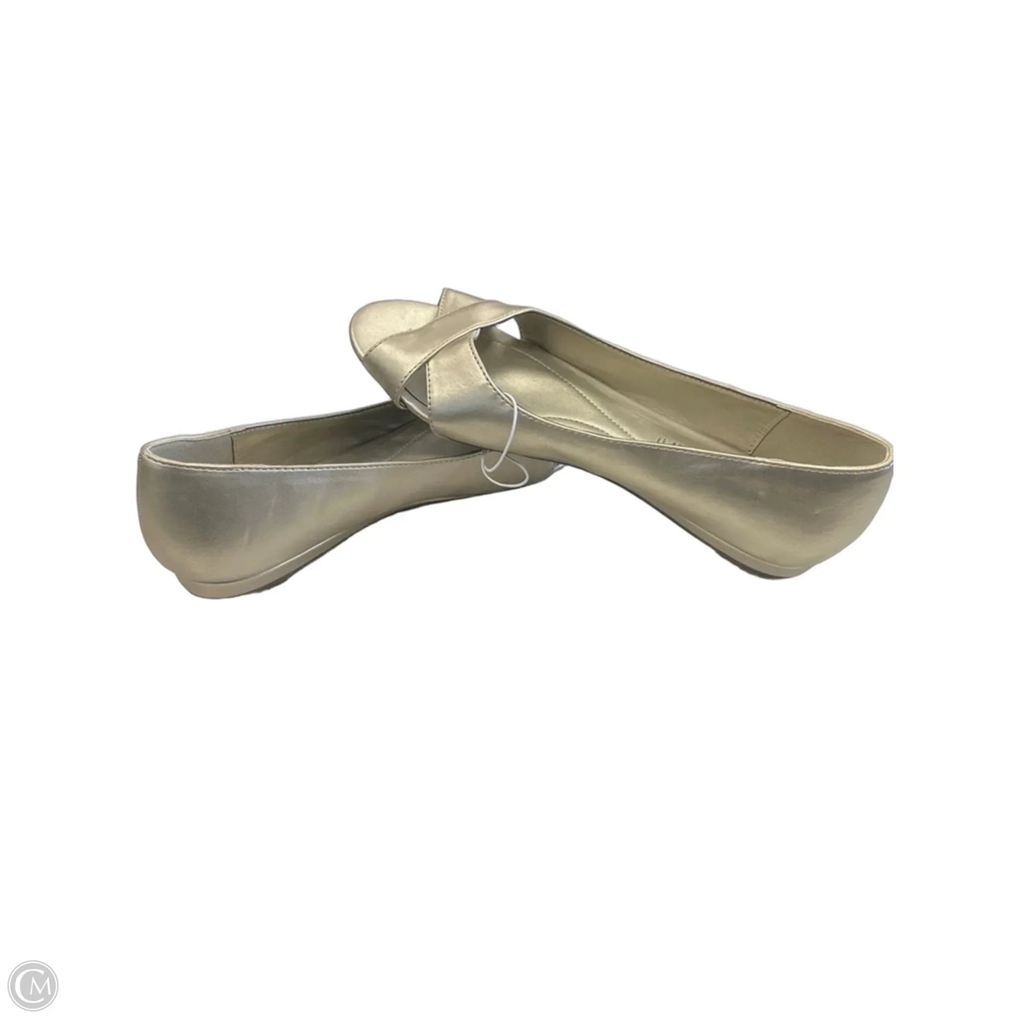 Shoes Flats By East 5th In Gold, Size: 9