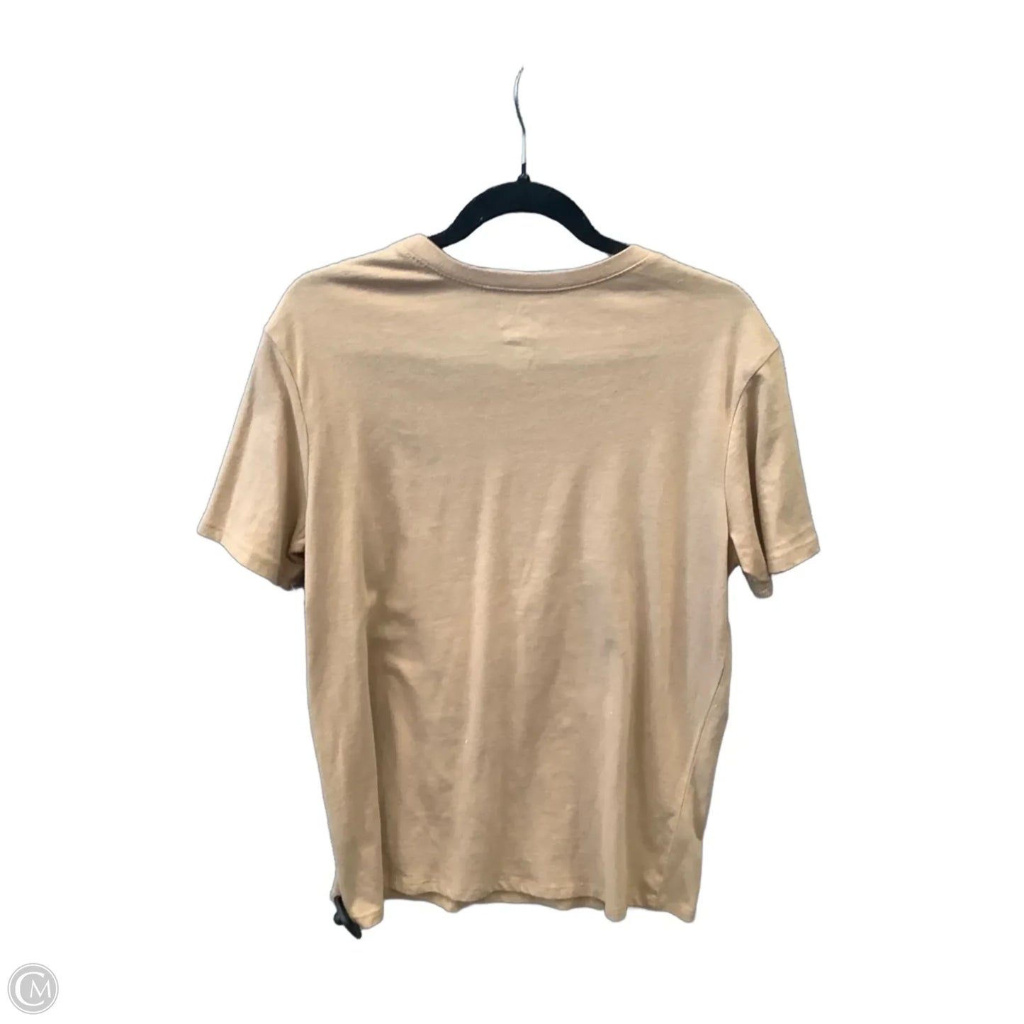 Top Short Sleeve By Clothes Mentor In Brown, Size: S
