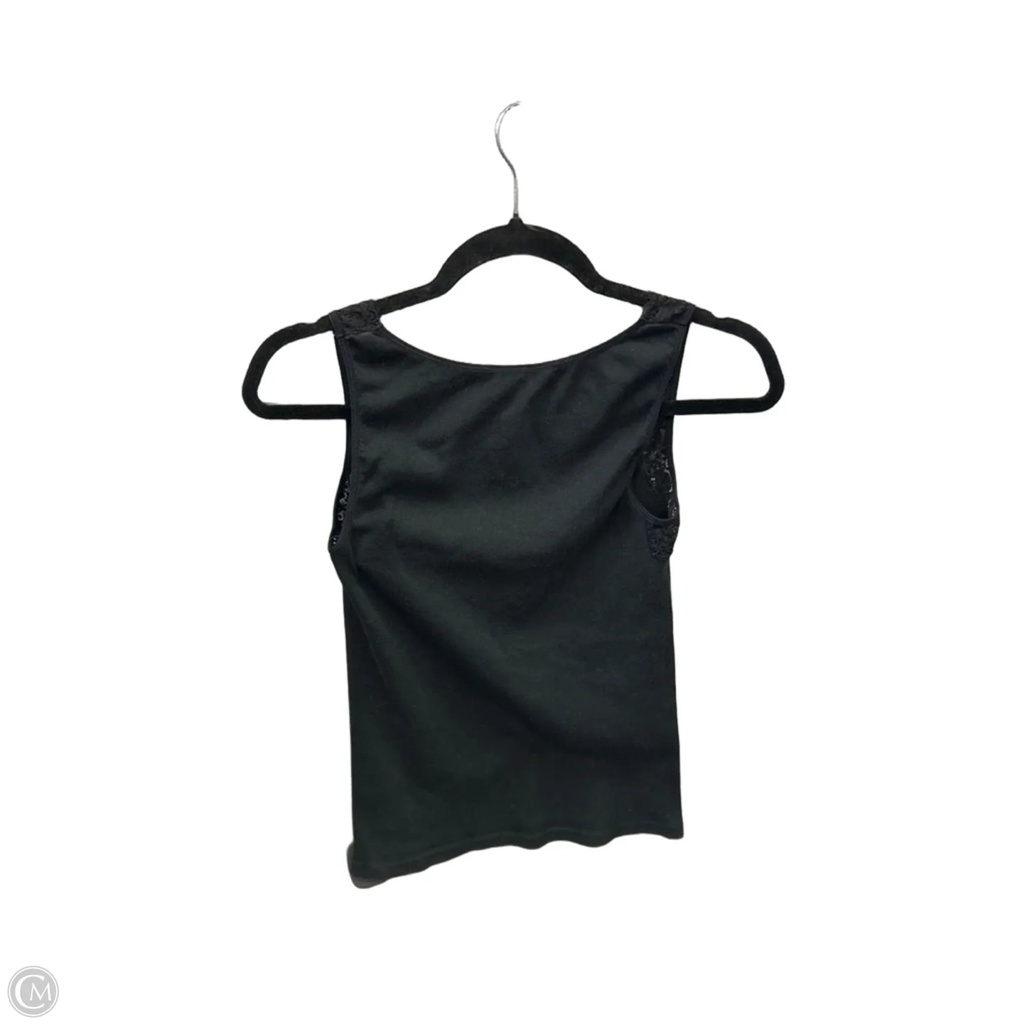 Top Sleeveless By Lauren By Ralph Lauren In Black, Size: M