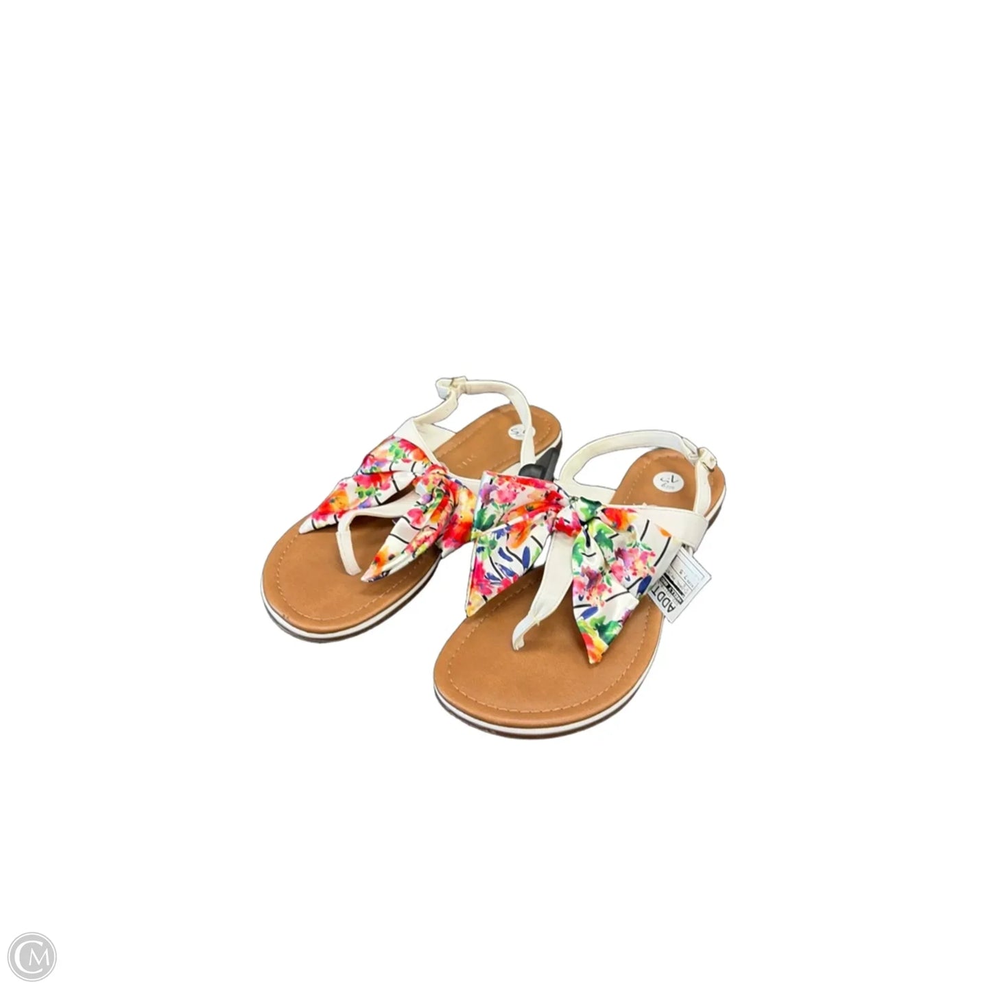 Shoes Sneakers By Kelly And Katie In Floral Print, Size: 7.5