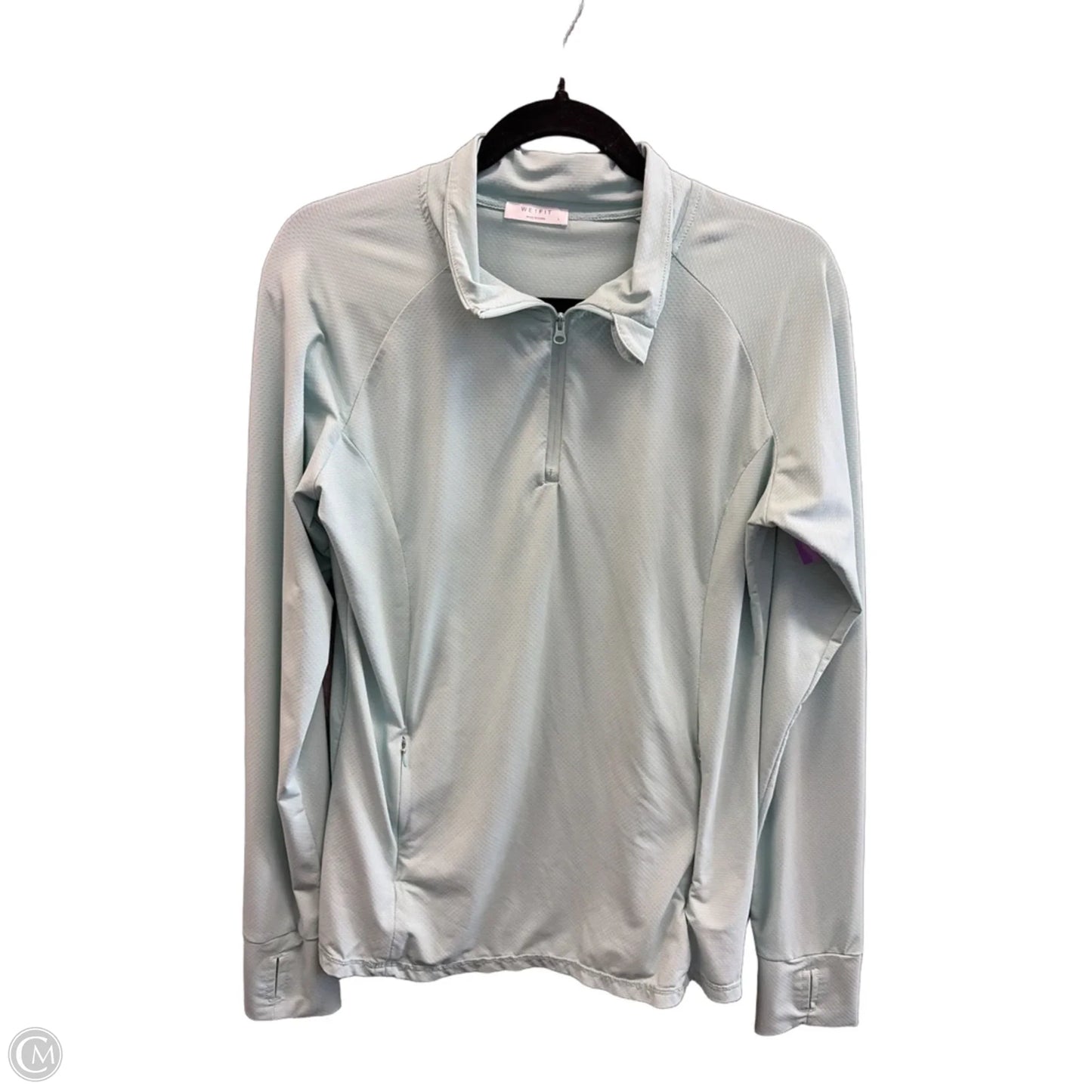 Athletic Top Long Sleeve Crewneck By Clothes Mentor In Green, Size: L