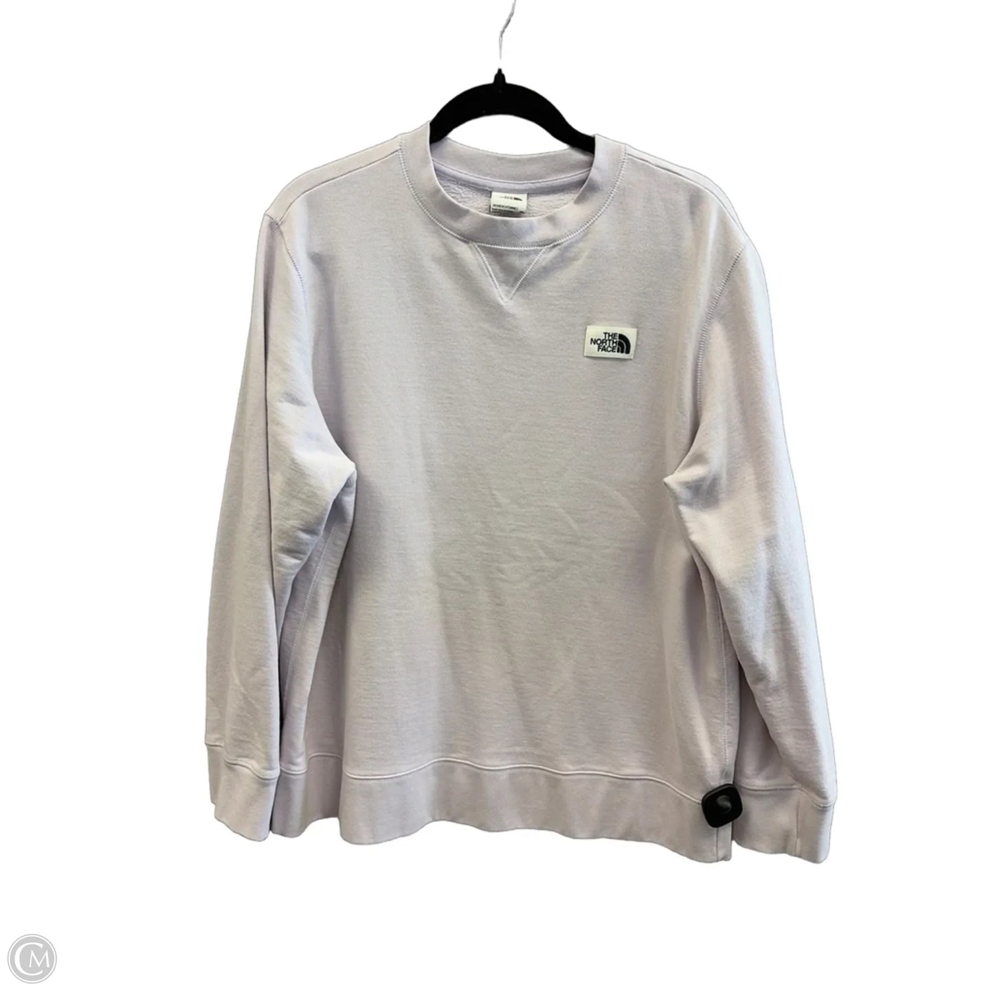 Sweatshirt Crewneck By The North Face In Purple, Size: Xxl