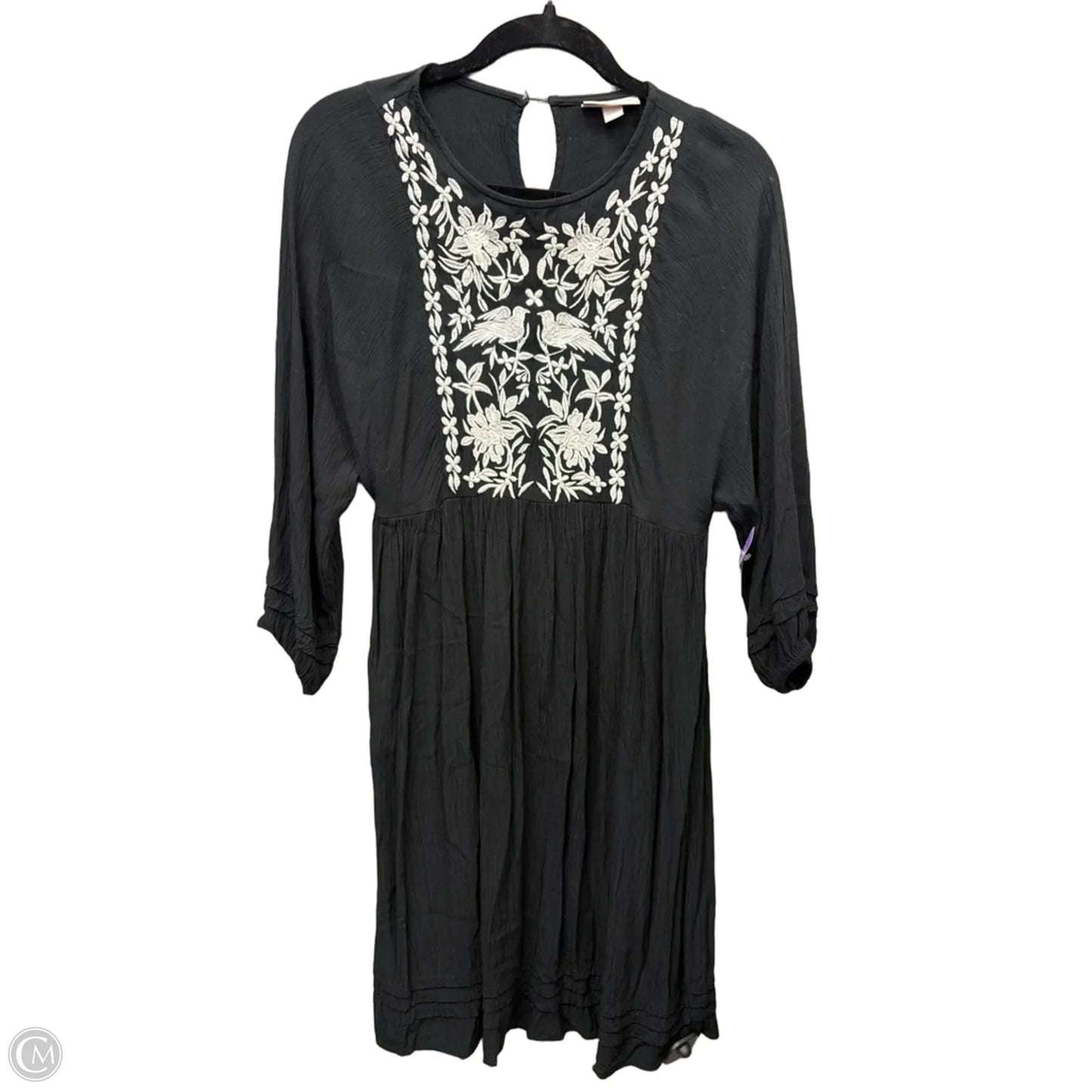 Dress Casual Midi By Knox Rose In Black & White, Size: S