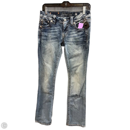 Jeans Boot Cut By Miss Me In Blue Denim, Size: 4