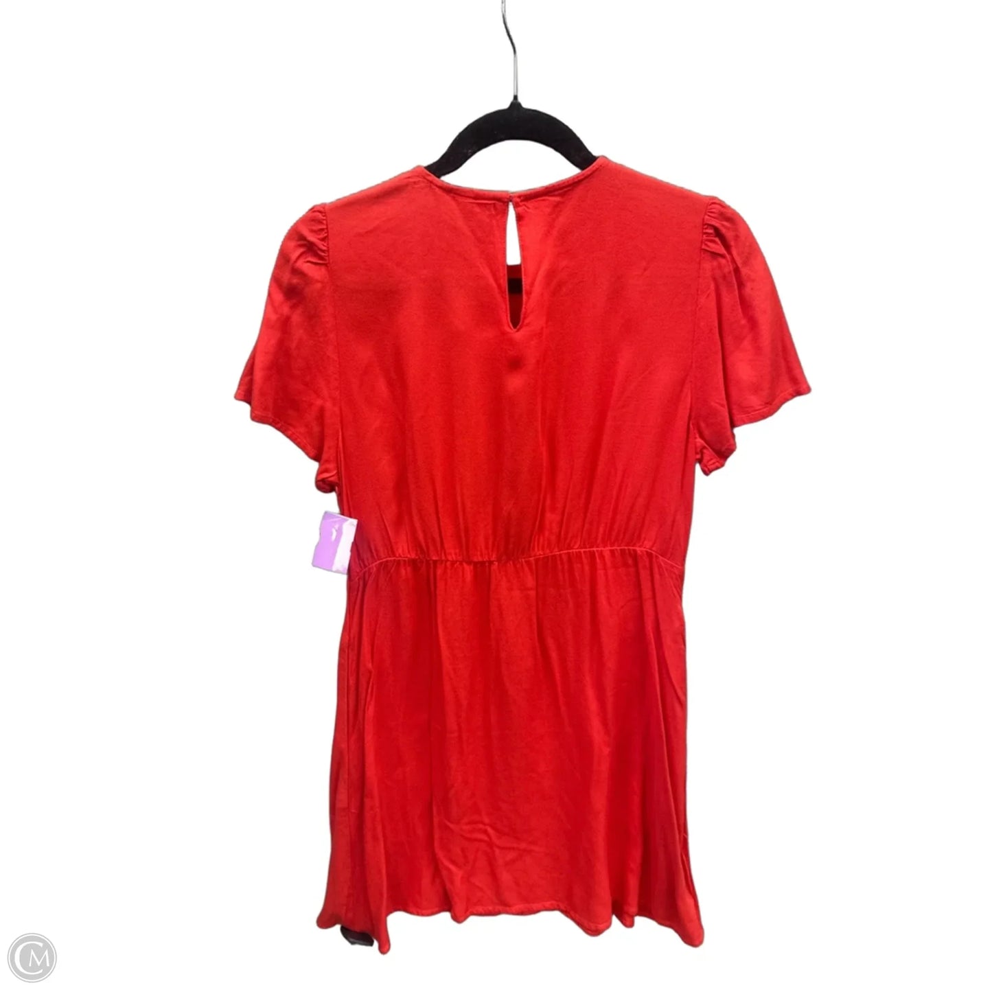 Dress Casual Midi By Old Navy In Orange, Size: M