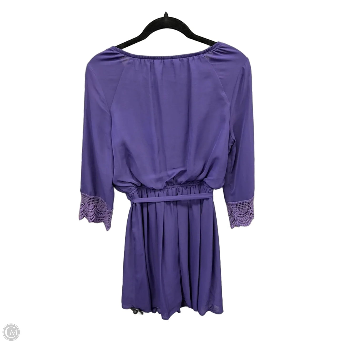 Dress Casual Midi By Speechless In Purple, Size: S