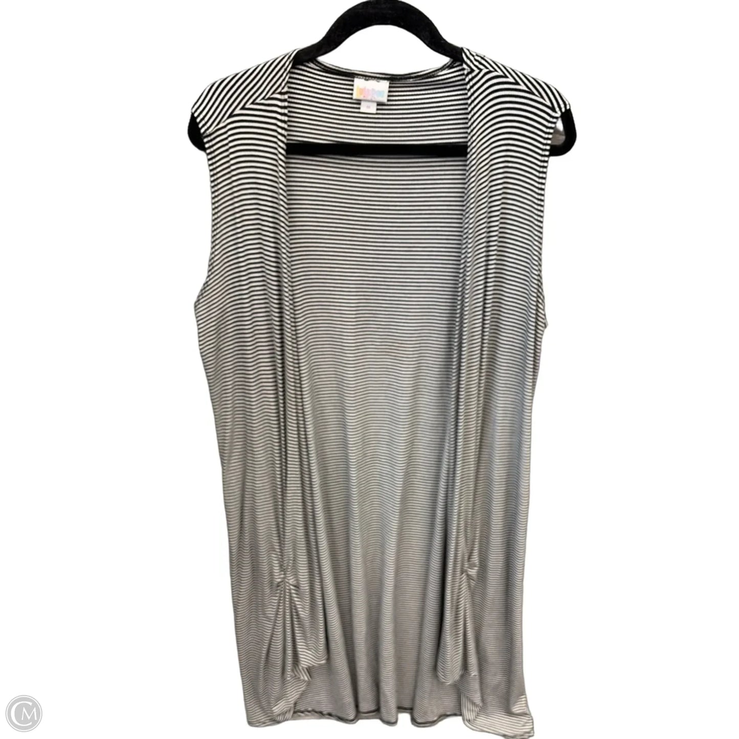 Vest Other By Lularoe In Striped Pattern, Size: M
