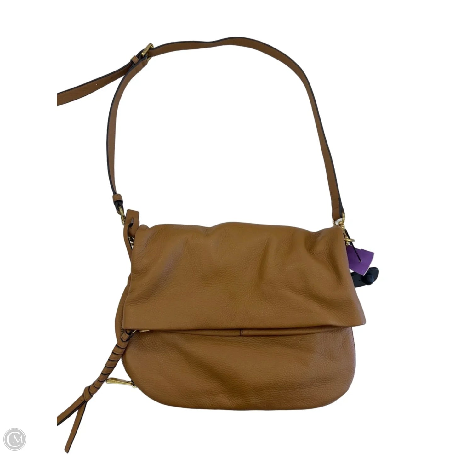 Crossbody Leather By Vince Camuto, Size: Medium