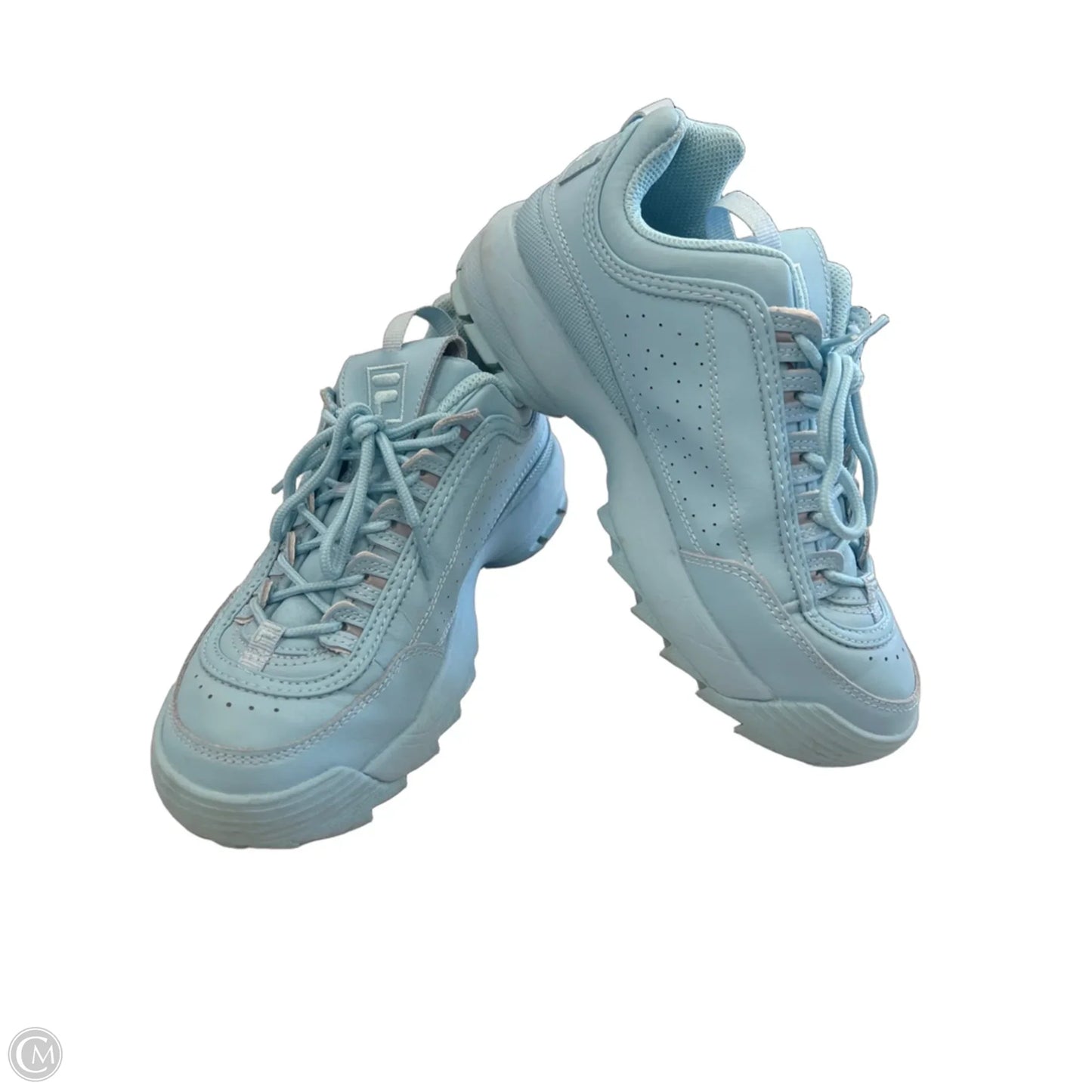 Shoes Athletic By Fila In Blue, Size: 7