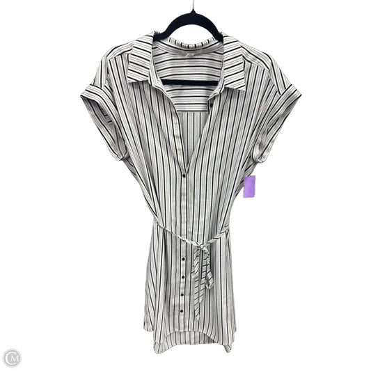 Dress Casual Midi By Maurices In Striped Pattern, Size: L