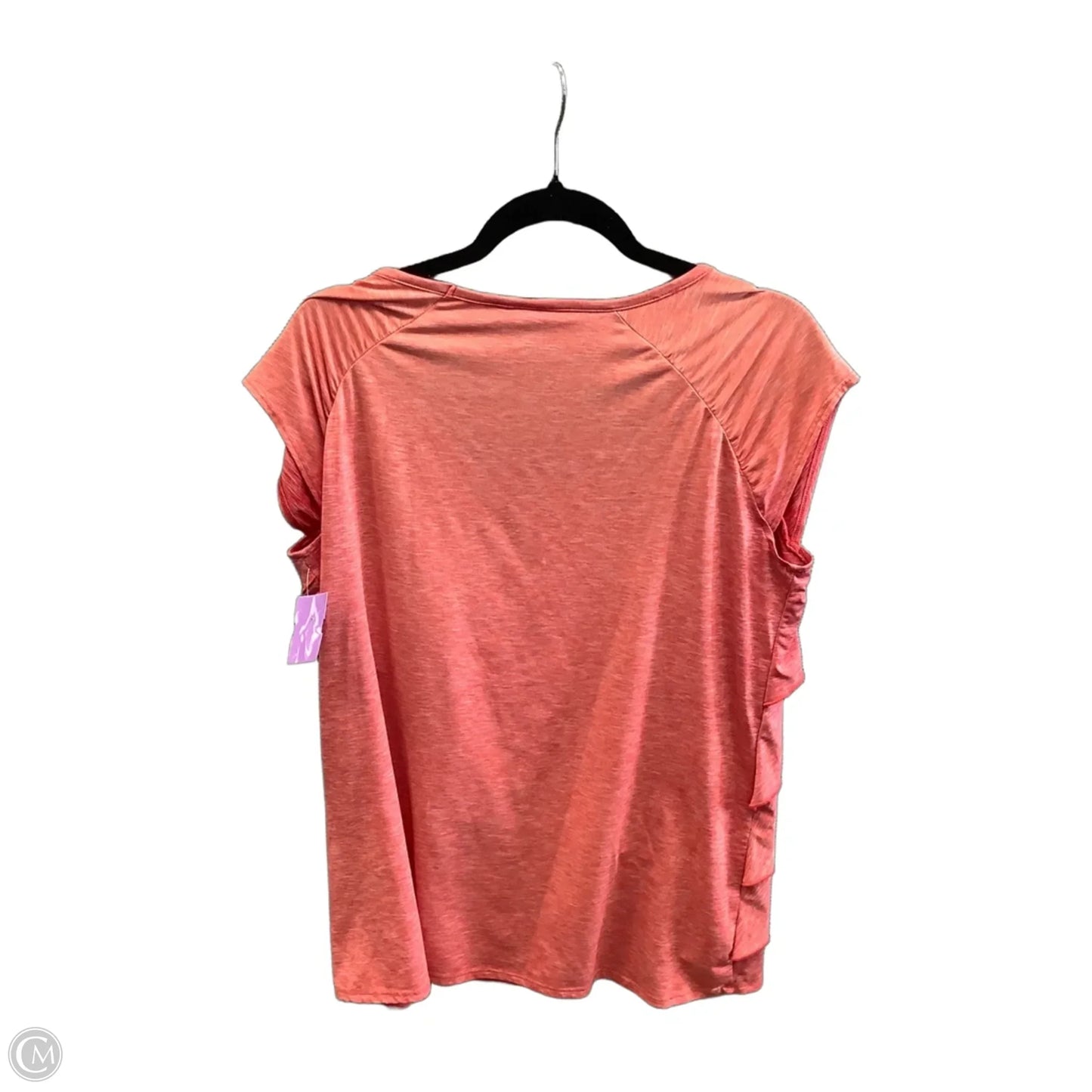 Top Short Sleeve By Rafaella In Red, Size: Xl