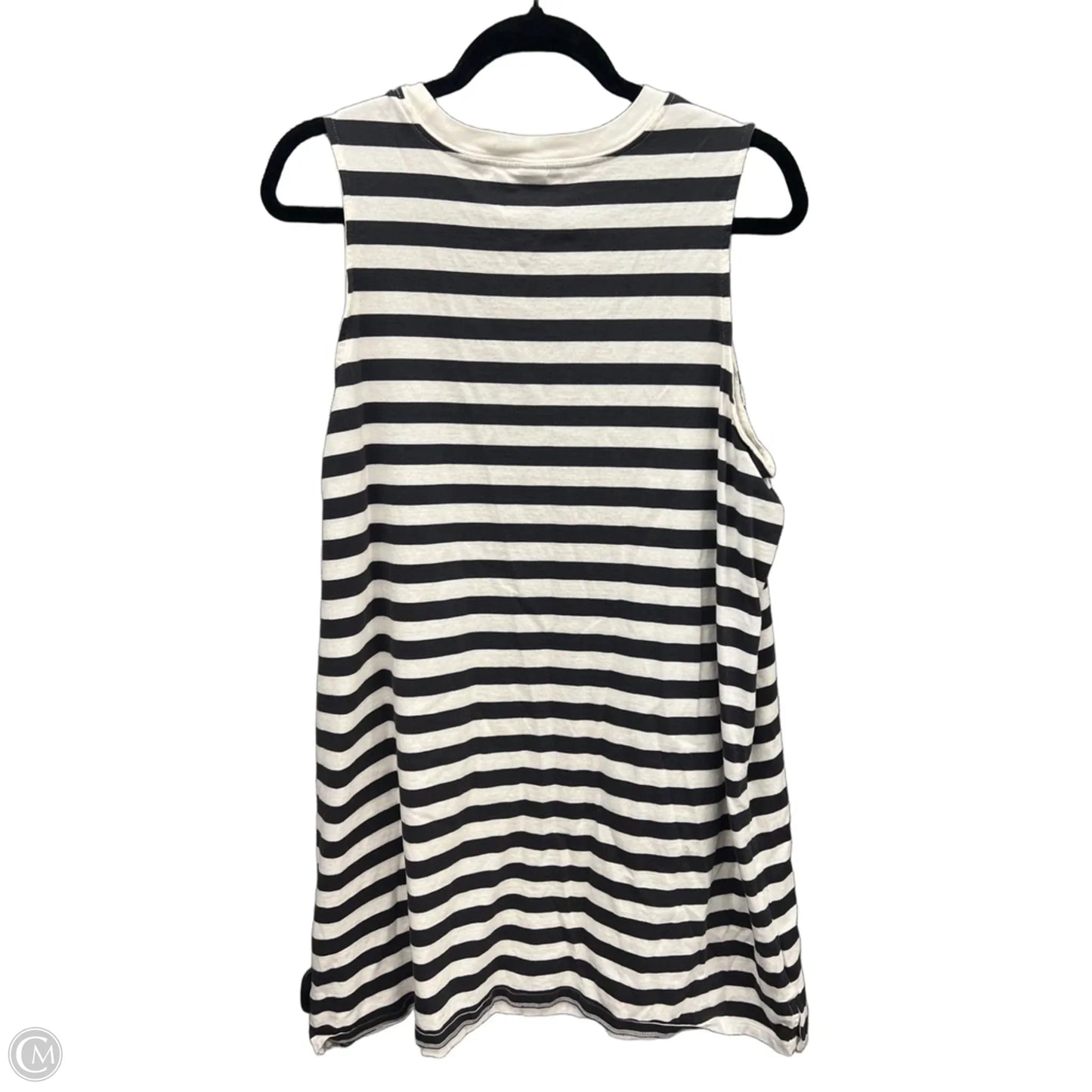 Dress Casual Midi By Old Navy In Striped Pattern, Size: Xl
