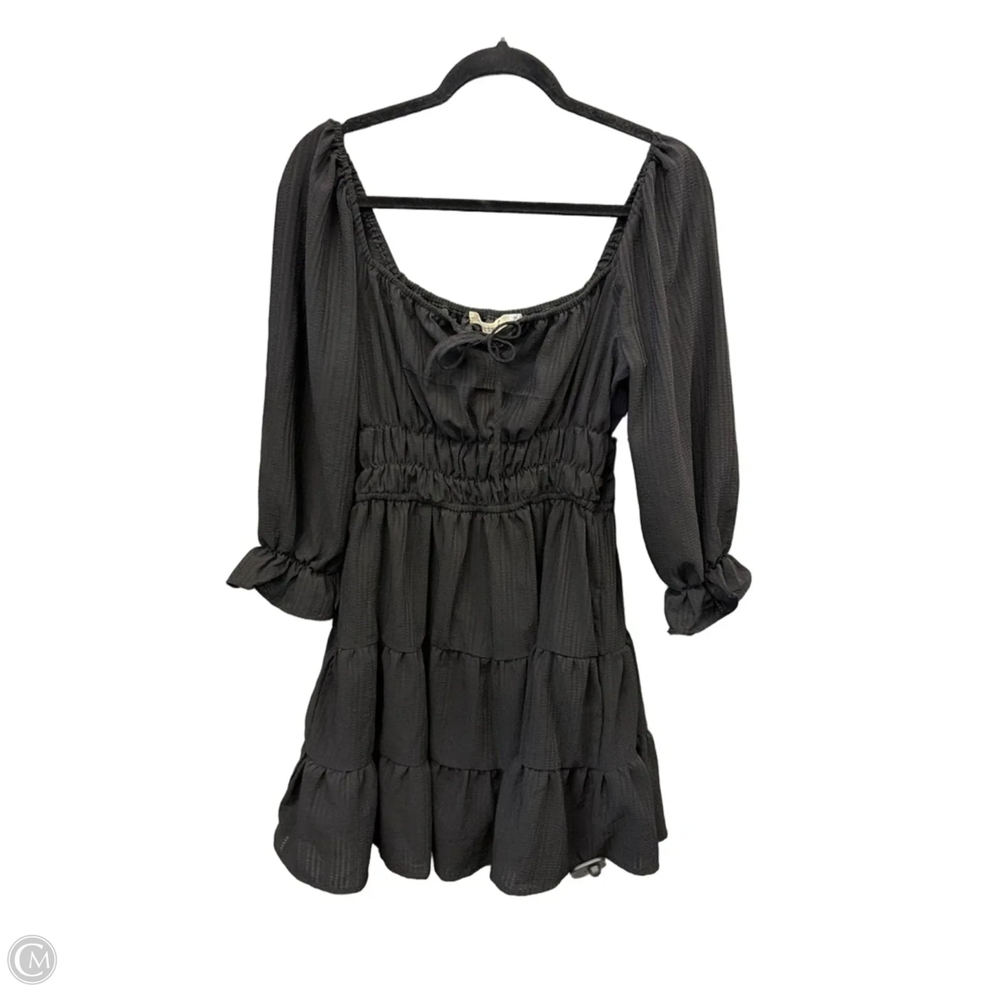 Dress Casual Midi By Liberty Love In Black, Size: M